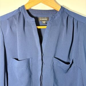 Le Château Women’s S Blue Blouse